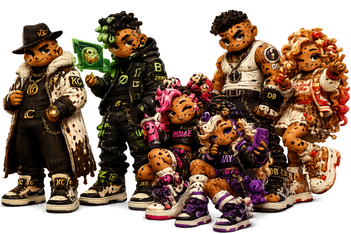 The Kookie Crooks crew characters