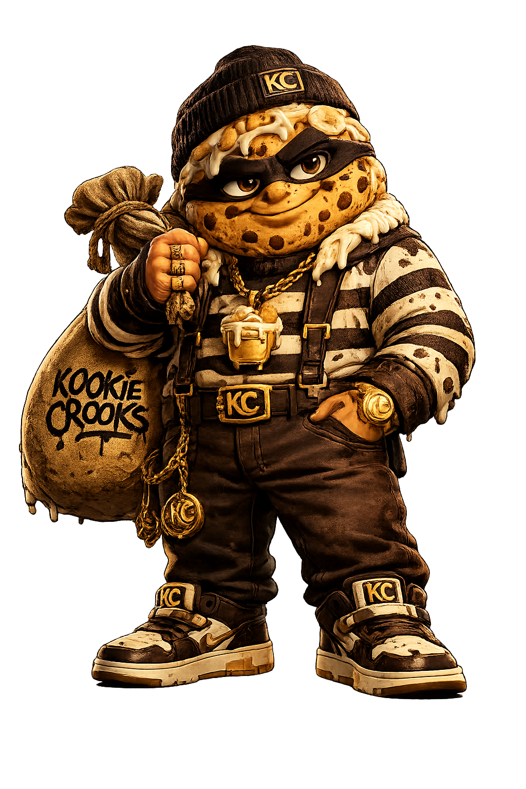 Pudding Bandit mascot