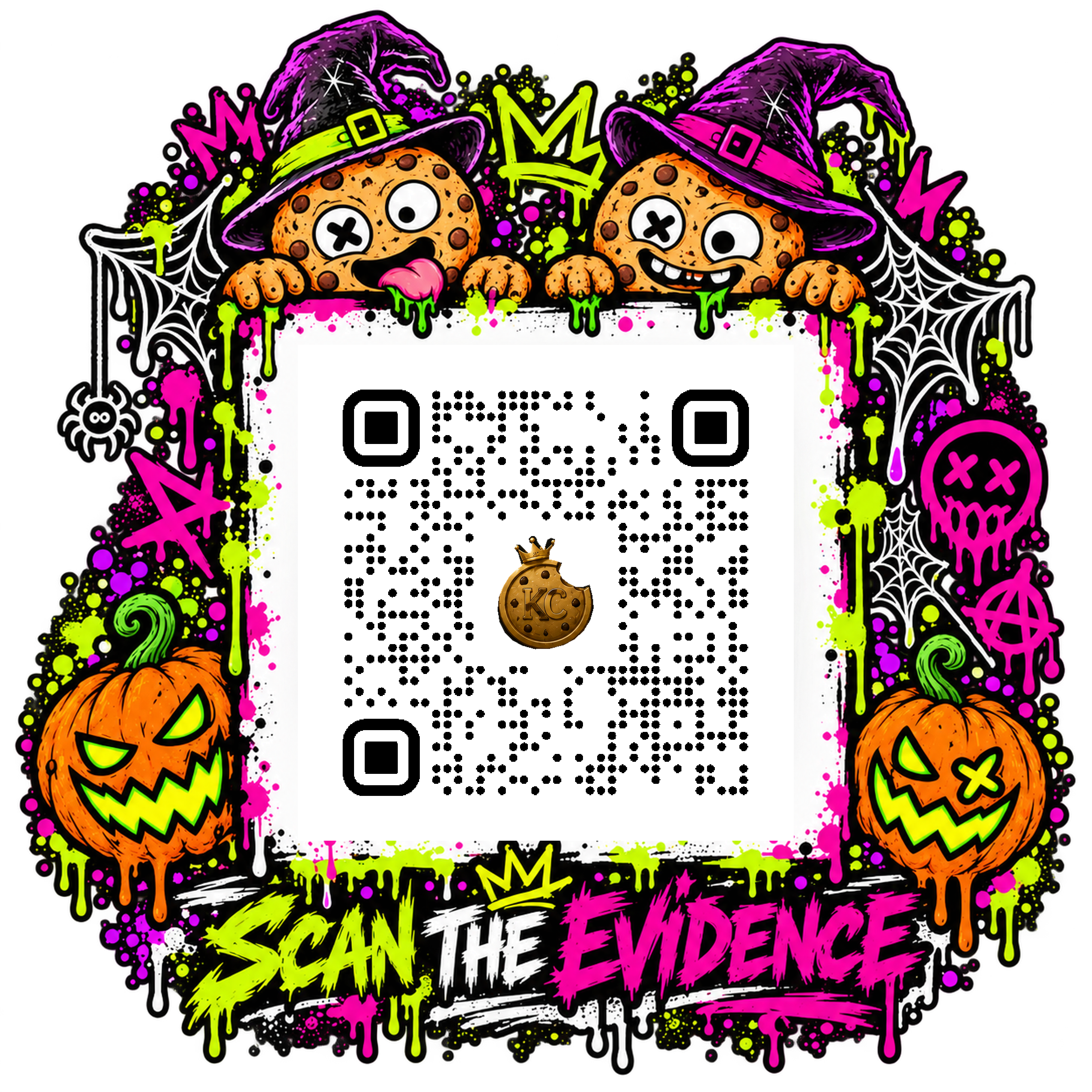 Official Kookie Crooks Cash App payment QR code